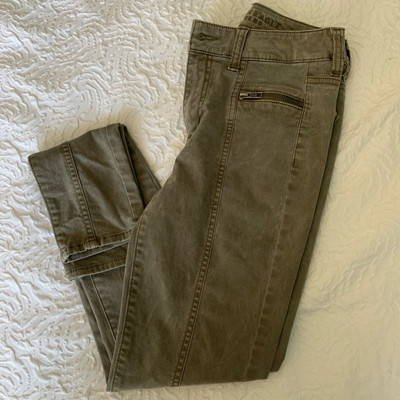 American Eagle jegging olive - Picture 1 of 5